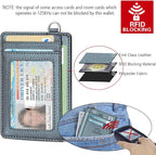 FurArt Slim Minimalist Wallet, Front Pocket Wallets, RFID Blocking, Credit Card - Image 5