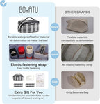 BOYATU Makeup Bag Travel Cosmetic Bag: 3 Pcs Set Portable Make up Bags - Image 2