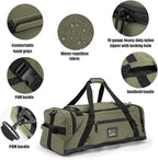 Large Duffle Bag, Gym Bags For Men Weekend Bag For Women Travel Backpack Carry - Image 5
