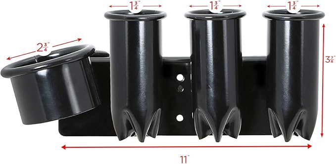 Saloniture Blow Dryer & Hair Iron Holder - Salon Appliance Rack w/Clamp