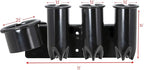 Saloniture Blow Dryer & Hair Iron Holder - Salon Appliance Rack w/Clamp