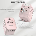 EPICKA Universal Travel Adapter, International Power Plug Adapter - Image 5