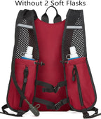ATBP Running Hydration Vest Pack Thermal Insulation 3L TPU Water Bladder - Image 2