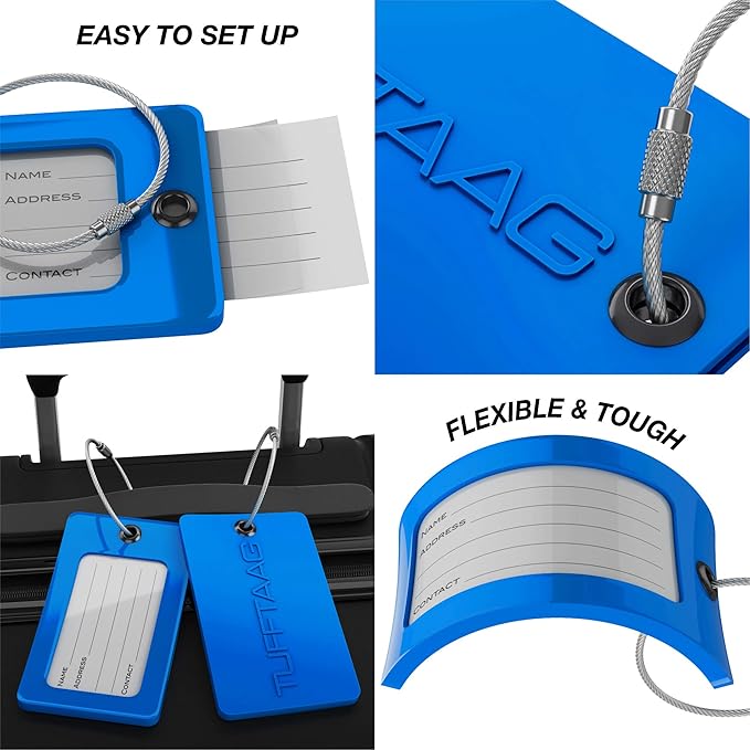 Luggage Tags Business Card Holder by TUFFTAAG - Image 3