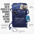 VENTURE 4TH Passport Holder Neck Wallet - Image 2