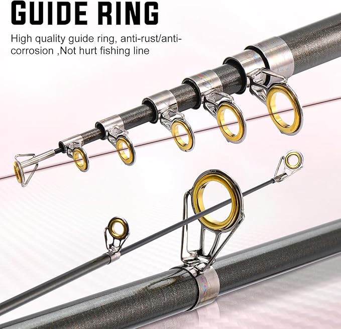 Sougayilang Portable Telescopic Fishing Rod - Image 3