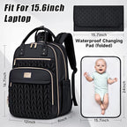 Diaper Bag Backpack, Stylish Baby Diaper Bag, Waterproof Travel Diaper - Image 2