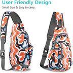 TITECOUGO Small Sling Bag, Lightweight Crossbody Backpack - Image 3