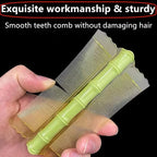 Fine Tooth Comb for Dandruff, 2 Pcs Double-Sided Dandruff Comb Anti-Static Scalp Brush with Handle for Hair Styling Tool Accessories