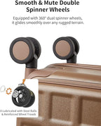 aji Expandable Top Opening Luggage Sets 2 Piece - Image 8