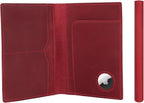 STAR VISTA Albatross Leather Travel Passport Holder, Minimalist Design by STARVISTA