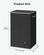 SOLEDI Laundry Hamper with Lid 90L Large & Tall Collapsible Laundry Basket - Image 9