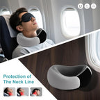 RURING Travel Pillows for Airplanes, 2025 New Travel Neck Pillow Travel Pillow - Image 5