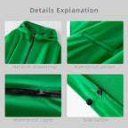 Cloak raincoat Unisex poncho Adult hooded men and women - Image 4