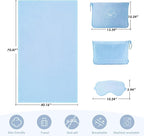 Travel Blanket, Ultra-Soft, Warm & Lightweight Travel Blanket Airplane - Image 3