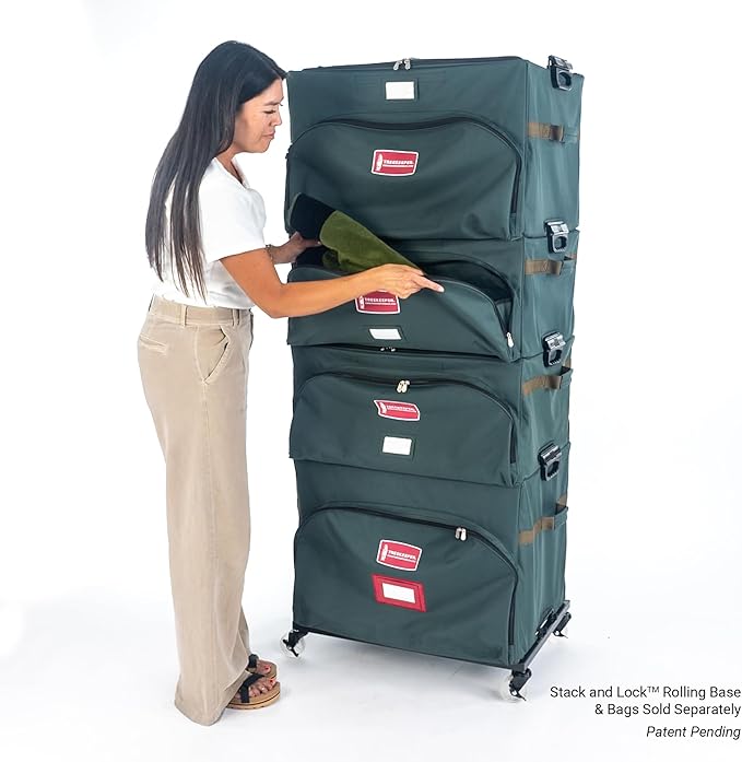 TreeKeeper Stack & Lock™ Storage Rolling Base Locking Caster Wheels - Image 6