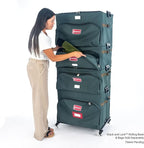 TreeKeeper Stack & Lock™ Storage Rolling Base Locking Caster Wheels - Image 6