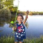 ODDSPRO Kids Fishing Pole Pink, Portable Telescopic Fishing Rod and Reel Combo - Image 7