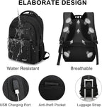 School Backpack for Teen Boys 15.6 Inch, USB Charging Port & Anti-Theft Water - Image 5