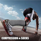 CHARMKING Compression Socks for Women & Men Circulation 15-20 mmHg is Best - Image 3
