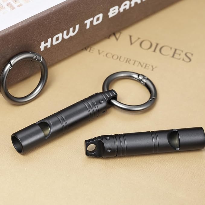 Whistle Emergency, Titanium Loud Whistle up to 120db, Emergency Survival - Image 7