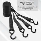 XSTRAP STANDARD Ratchet Tie Down Straps 8PK 1'' x 10 ft - 900 LB Break Strength - Image 6
