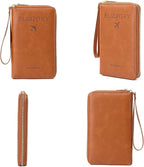 Rowgins Rfid Blocking Passport Holder Wallet, Rowgins Rfid Passport Holder - Image 5