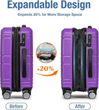 KYME Carry On Luggage 22x14x9 Airline Approved - Image 2