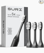 SURI Recyclable Plant-Based, Electric Toothbrush Heads by SURI