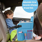 MENZOKE Kids Travel Tray for Boys or Girls, Travel Tray for Kids Car Seat - Image 8
