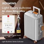 ROAMING 20 Inch Carry-On Luggage Durable All Aluminum Hardshell Suitcase - Image 2