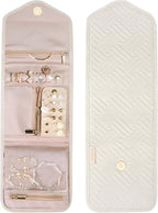 BAGSMART Travel Jewelry Organizer Case Foldable Jewelry Roll - Image 9