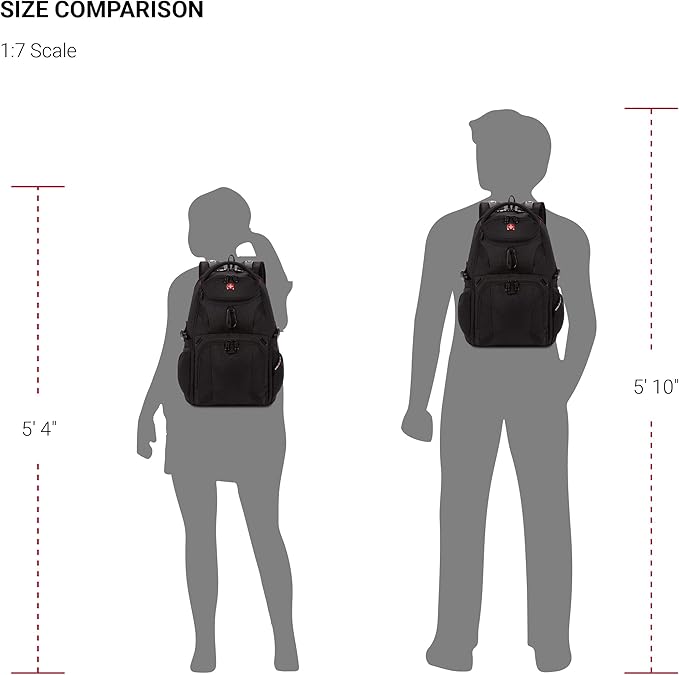 SwissGear Mini 1900 Scansmart Slim Version Laptop Backpack - Image 7