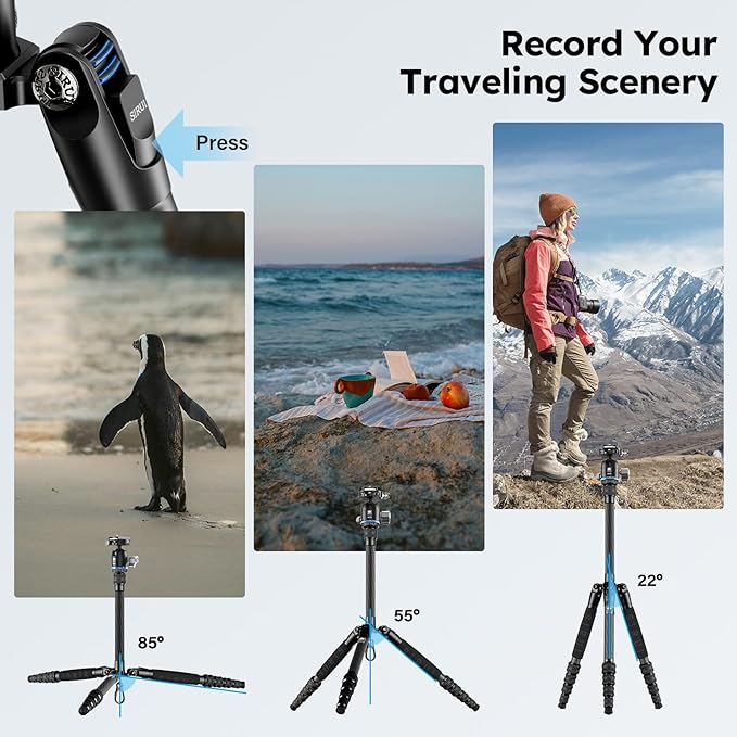 SIRUI Carbon Fiber Travel Tripod - Image 8