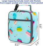 FlowFly Kids Lunch box Insulated Soft Bag Mini Cooler Back to School Thermal - Image 3