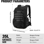 Mardingtop 35L Tactical Backpacks Molle Hiking daypacks - Image 2
