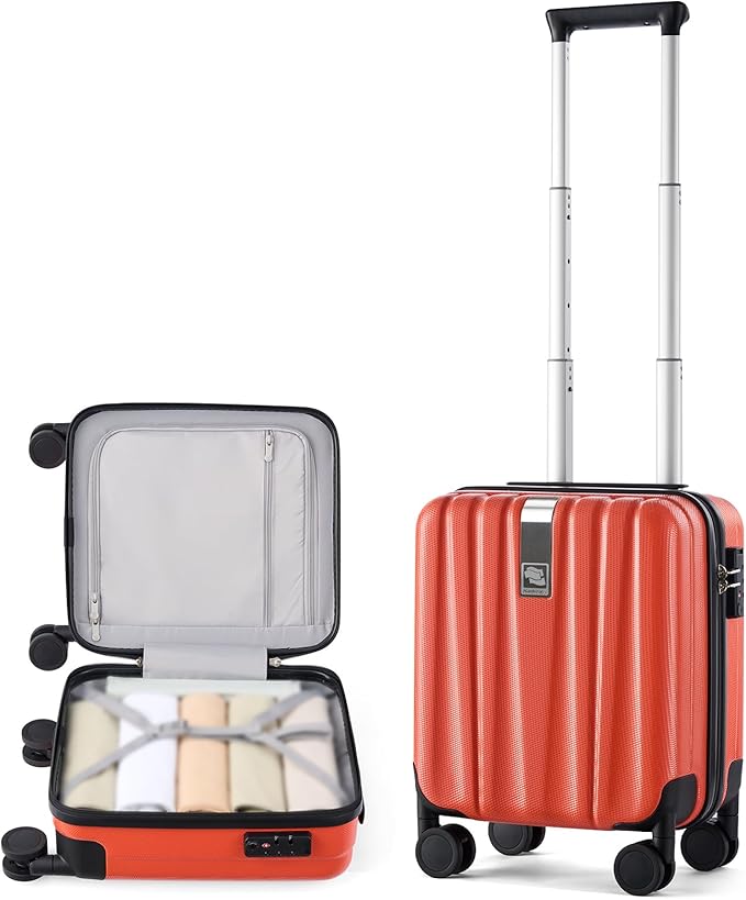 Hanke 14 Inch Underseat Carry On Luggage by Hanke
