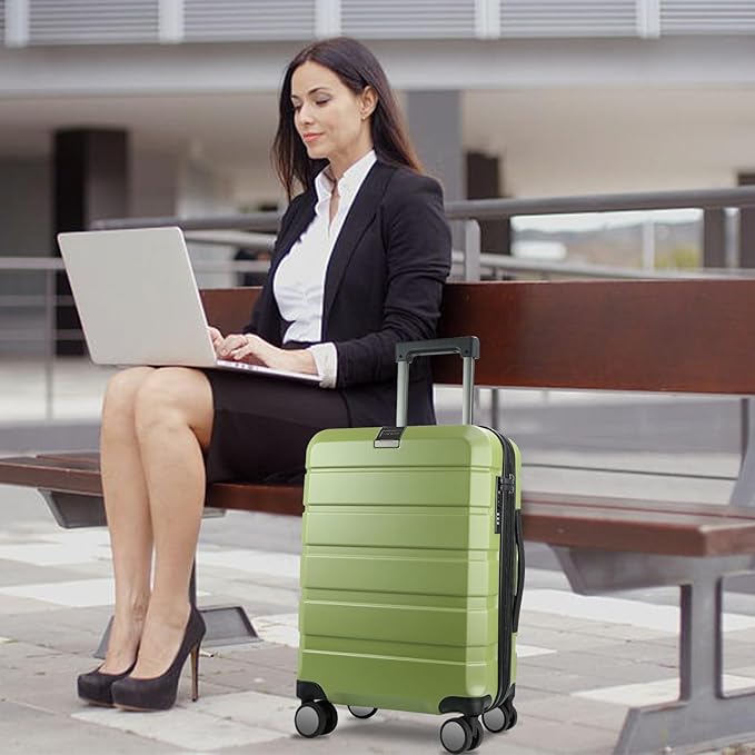 KROSER Hardside Expandable Carry On Luggage - Image 6