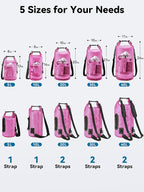 HEETA Dry Bag Waterproof for Women Men, 5L/10L/20L/30L/40L Roll Top Lightweight - Image 2