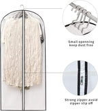 Hanging Clothes Storage with 4" Gusseted Garment Covers - Image 4