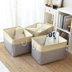 TheWarmHome Storage Baskets for Organizing, Extra Large-3Pack, 17.7L×13.8W×9.8H - Image 7