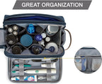 BAGSMART Toiletry Bag for Men, Canvas Travel Toiletry Organizer Dopp Kit - Image 2