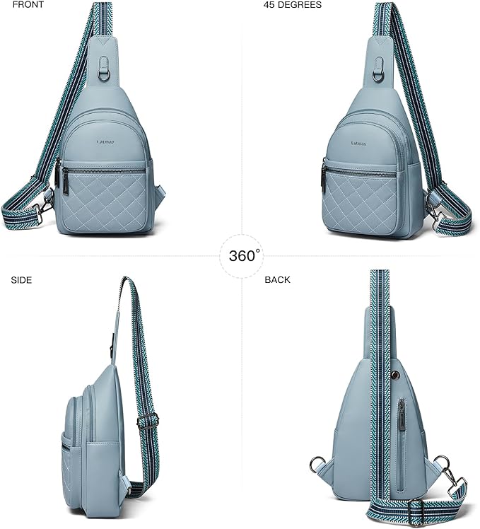 Sling Bag For Women Fanny Pack Crossbody Travel Shoulder Belt Bags Tote - Image 7