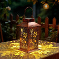 Homemory Hummingbird Solar Lanterns Waterproof, Metal Hanging Hollowed-Out by Homemory