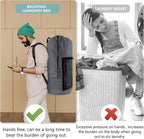 Laundry Bag Backpack, Extra Large Travel Laundry Bag - Image 5