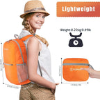 ZOMAKE Ultra Lightweight Hiking Backpack 20L, Packable Small Backpacks Water - Image 2