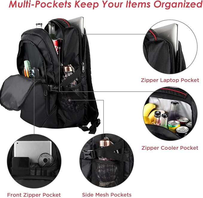 OUTXE Cooler Backpack 22L Insulated Cooler Bag - Image 6