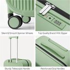 mixi 26 Inch Large Checked Luggage PC Hardshell Suitcases - Image 4