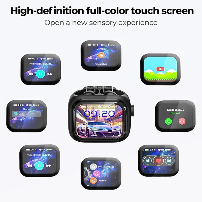 NE40 Earbuds with LCD Screen, NE40 Translation Earbuds, Translator Headphones - Image 4