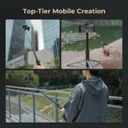 57.9" One Touch Deploy Selfie Stick Tripod Stand (ST 30)
